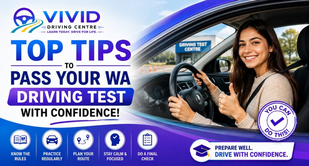 Top Tips to Pass Your WA Driving Test with Confidence