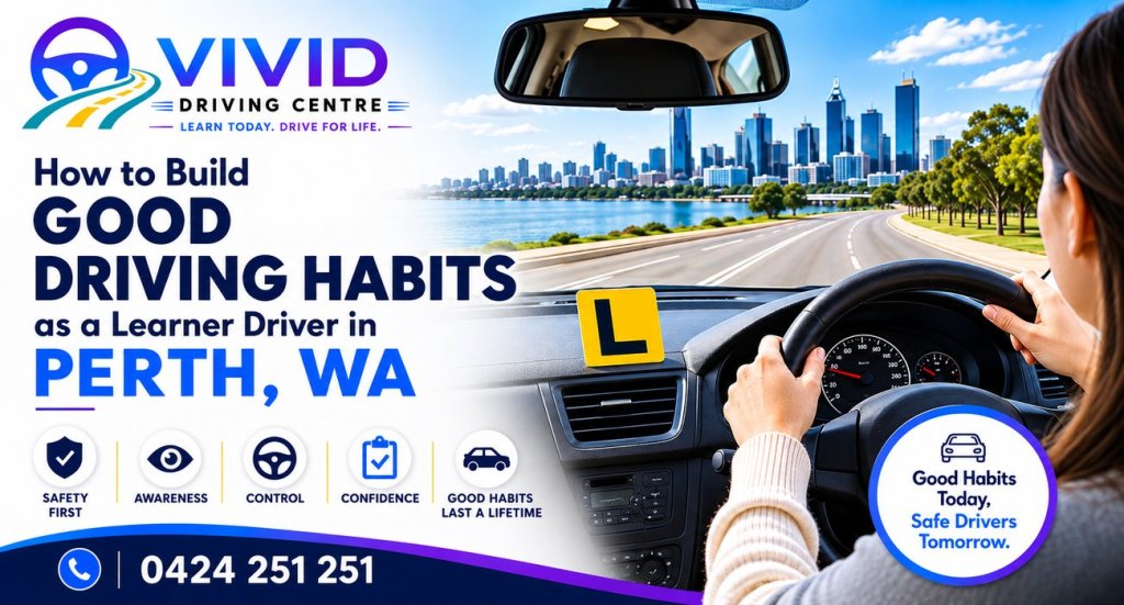How to Build Good Driving Habits as a Learner Driver in Perth WA